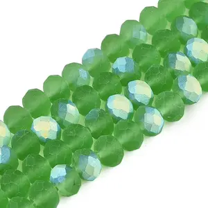 Transparent Glass Beads Strands