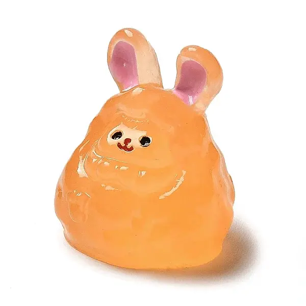 Luminous Resin Cute Little Rabbit Ornaments