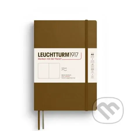Leuchtturm1917 Zápisník Spice Brown Softcover A5 čistý