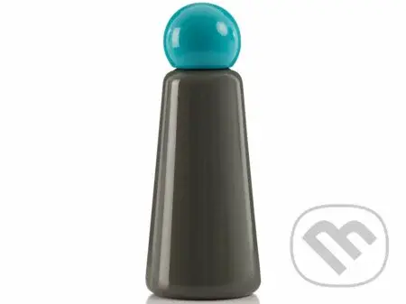 Skittle Bottle Original 500ml - Dark Grey & Sky Blue