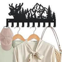 Iron Wall Mounted Hook Hangers