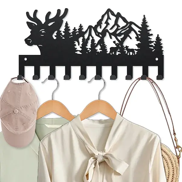 Iron Wall Mounted Hook Hangers