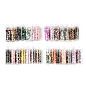 7 Bottles DIY Glass Seed Beads Sets