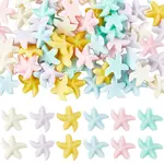 72Pcs 6 Colors Opaque Resin Cabochons