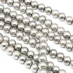 Eco-Friendly Dyed Glass Pearl Round Beads Strands