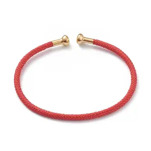 Braided Carbon Steel Wire Bracelet Making