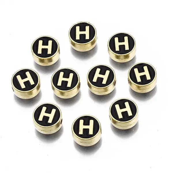 Alloy Enamel Beads