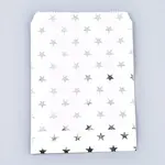 Star Pattern Eco-Friendly Kraft Paper Bags