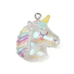 Transparent Resin Pendants