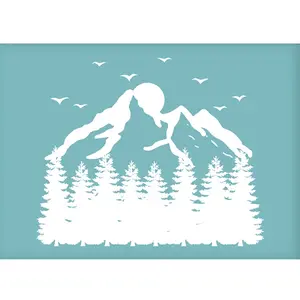 Self-Adhesive Silk Screen Printing Stencil