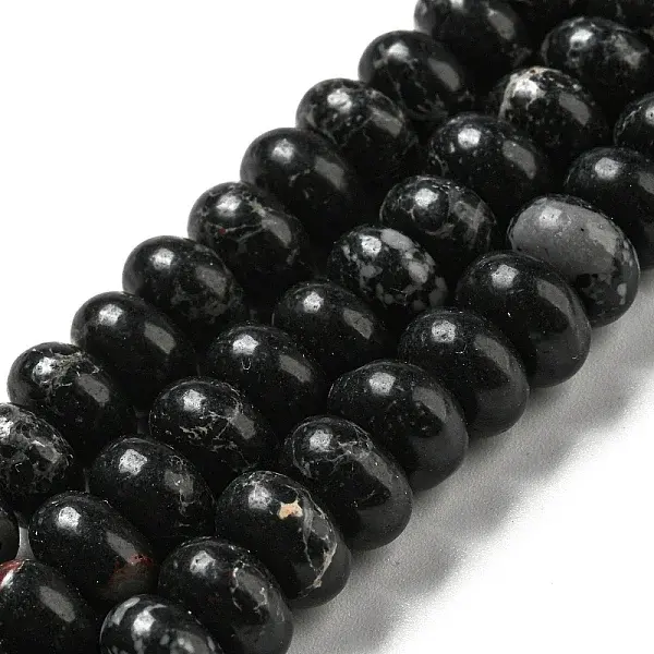 Synthetic Imperial Jasper Dyed Beads Strands
