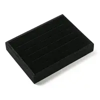 5-Slot Velvet Ring Display Storage Boxes