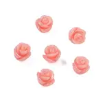 Synthetic Coral Carved Beads