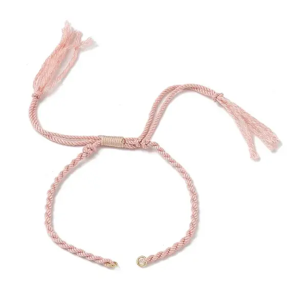 Braided Cotton Cord Bracelet Making