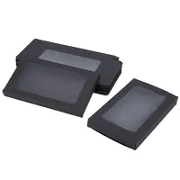 Rectangle Paper Biscuit Boxes with Clear Window