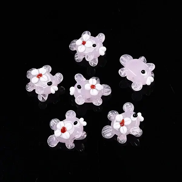 Handmade Lampwork Bumpy Beads Strands