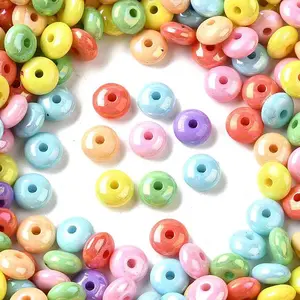 UV Plating Opaque Acrylic Beads