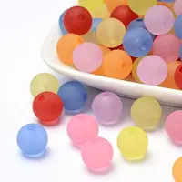 Transparent Acrylic Ball Beads