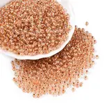 6/0 Transparent Inside Colours Glass Seed Round Beads