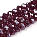 Electroplate Glass Beads Strands