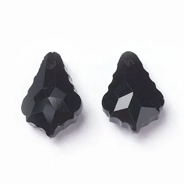 Faceted Glass Pendants