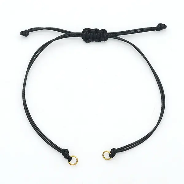 Braided Waxed Cord for DIY Bracelet Making
