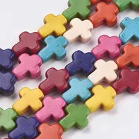 Synthetic Turquoise Beads Strands