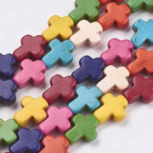 Synthetic Turquoise Beads Strands