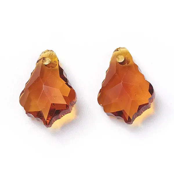 Faceted Glass Pendants