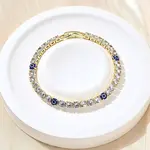 Brass Enamel Link & Charm Bracelets