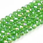 Electroplate Glass Beads Strands