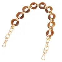 Acrylic & Alloy Cable Chain Bag Straps