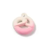 Spray Painted Alloy Pendants