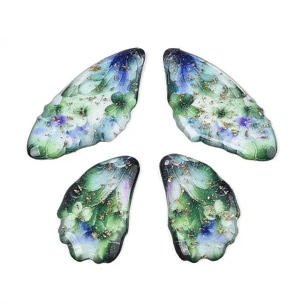 Transparent Epoxy Resin Pendants