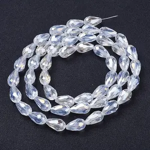 Electroplate Glass Beads Strands