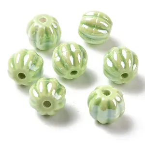 Handmade Pearlized Porcelain Beads