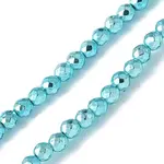 Baking Painted Synthetic Non-Magnetic Hematite Beads Strands