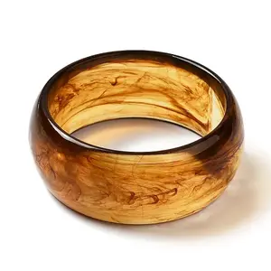 Round Acrylic Bangle for Women