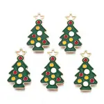 Rack Plating Alloy Enamel Pendants