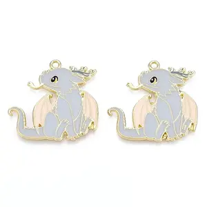 Alloy Enamel Pendants