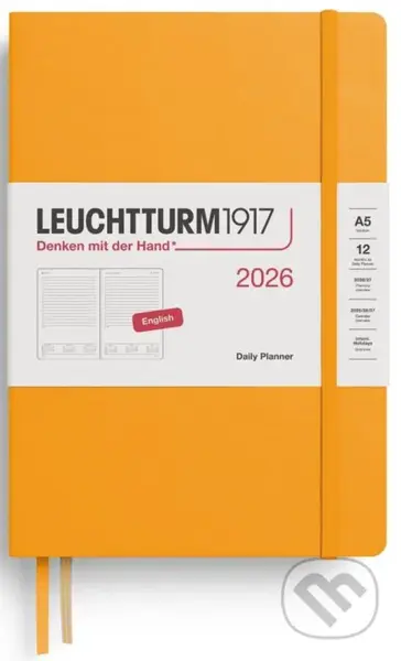 Daily Planner 2026 Medium (A5) Rising Sun