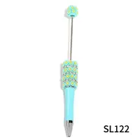 5Pcs Sunflowers Plastic Beadable Pens