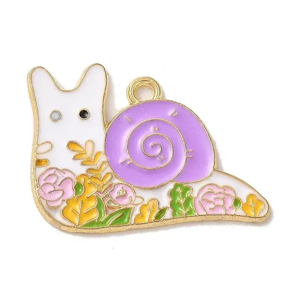 Alloy Enamel Pendants