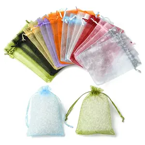 Organza Bags Jewellery Storage Pouches Wedding Favour Party Mesh Drawstring Gift
