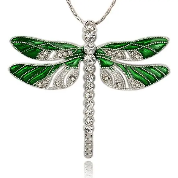 Alloy Enamel Dragonfly Big Pendants
