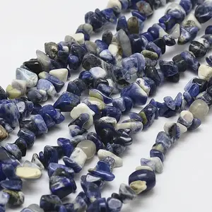 Natural Sodalite Beads Strands