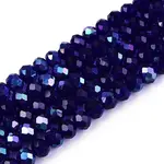 Electroplate Glass Beads Strands