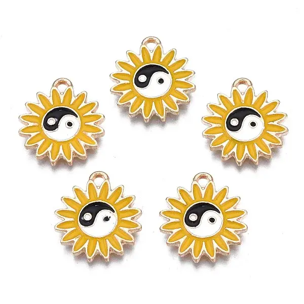 Alloy Enamel Pendants