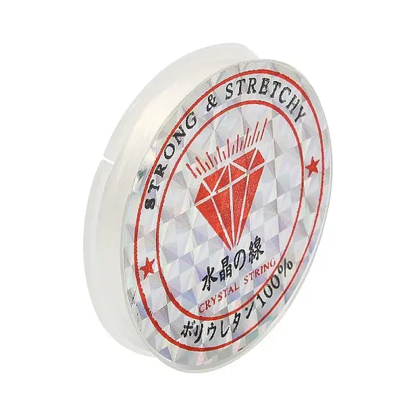 Flat Elastic Crystal String