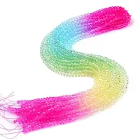 Transparent Glass Beads Strands